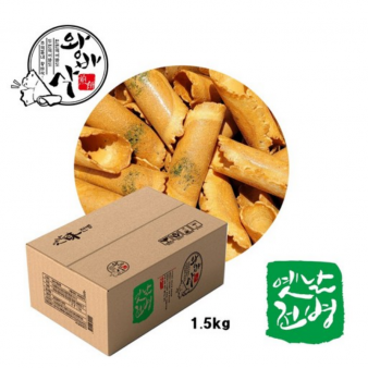 왕바삭 옛날전병 정행근장인의50년전통 (대용량)1.5kg 공장직영 (선물용)