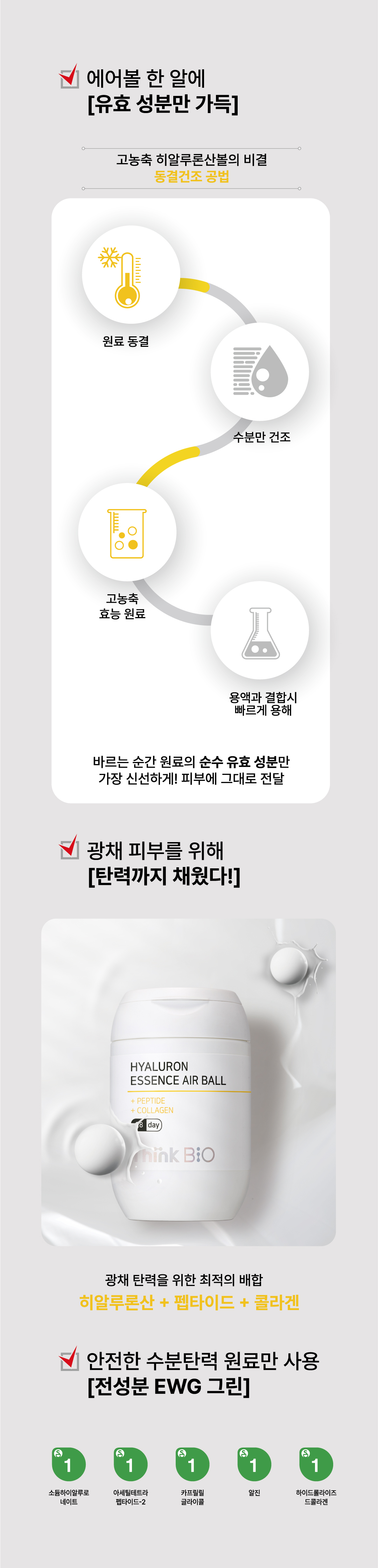 씽크 바이오 히알루론 에센스 에어볼 28ea